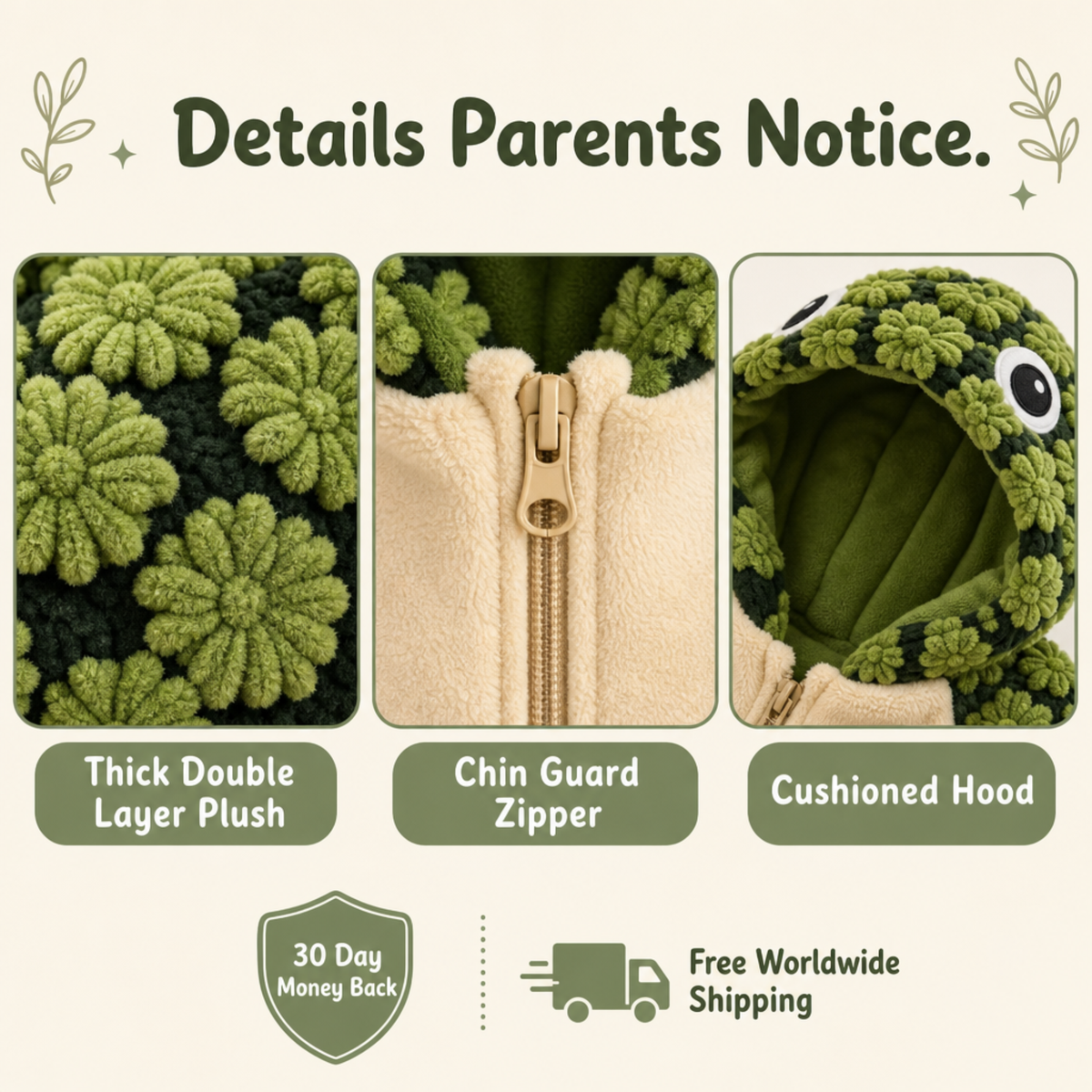 Plush Turtle Baby Onesie