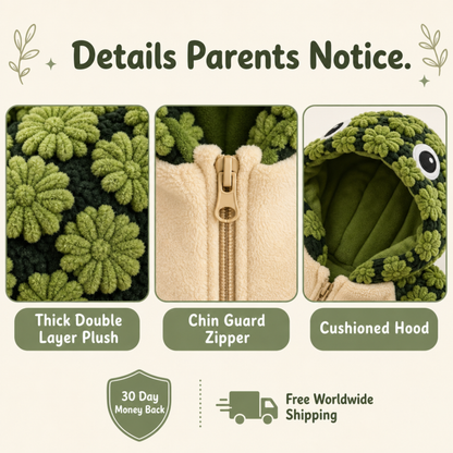 Plush Turtle Baby Onesie