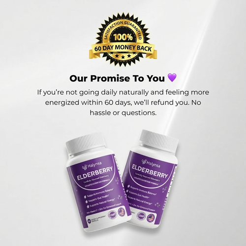 Halynsa Gut Support Complex with Elderberry, Zinc & Vitamin C