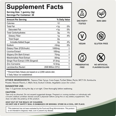 The Complete Daily Throat & Mucus Support