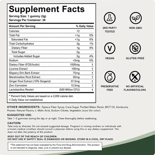 The Complete Daily Throat & Mucus Support